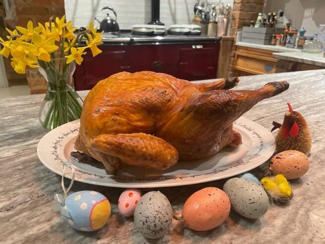 Easter Turkeys for Collection at Bower Farm